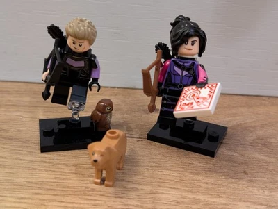 Marvel LEGO Minifigures Series 2 71039 Hawkeye & Kate Bishop Bundle - Image 1 of 4