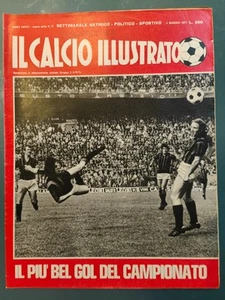 CALCIO ILLUSTRATO N 17° MAGGIO 1971 INTER MILAN PELE' RIVERA ROMA - Picture 1 of 3