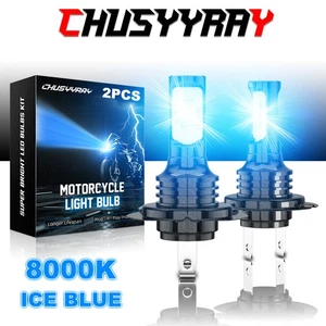 For Yamaha FZ07 MT07 LED Headlight Plug and play Lights Blue fits 2014-2020 - Picture 1 of 12