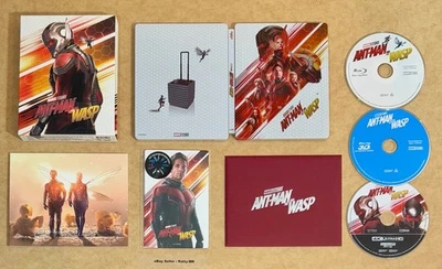 ANT-MAN AND THE WASP - WEET 4K, 3D + 2D BLU RAY STEELBOOK  (READ DESCRIPTION) - Image 1 of 4