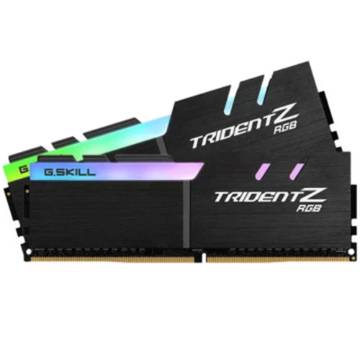 G.Skill RAM Memory DDR4 32GB 2x16GB 3200 CL16 Trident Z RGB F4-3200C16D-32GTZR - Image 1 of 2
