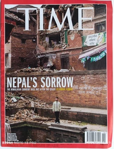Time Magazine MAY 2015 " NEPAL'S SORROW " - Picture 1 of 3