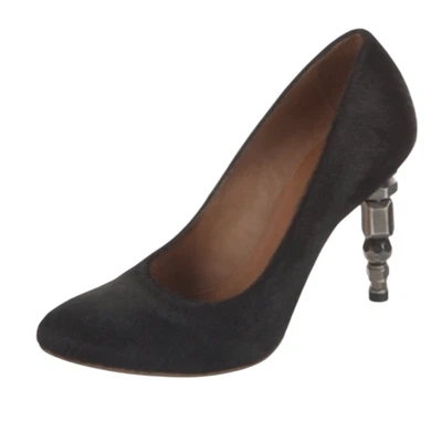 Zapatos de salón All Saints Pony Hair Steampunk Hardware negros punk, grunge, gótico Foto 1 de 4