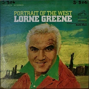 LORNE GREENE: Portrait of the West-M1966LP - Picture 1 of 1