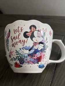 Disney Cruise Line Minnie Mouse Cup/Mug “Let’s Sail Away” - Picture 1 of 7