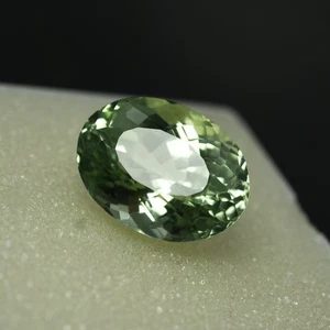 Bluish Green CERTIFIED 9.55 Ct Natural Montana Sapphire Oval Cut Loose Gemstone - Picture 1 of 9