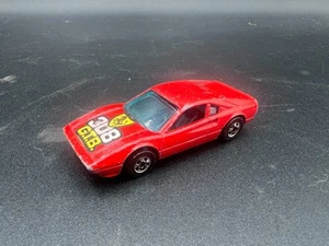 Vintage Hot Wheels Ferrari Racebait 308 Red Blackwalls Chipped Up Condition - Picture 1 of 4