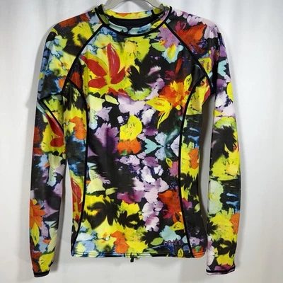 Sujetador Dakine para mujer protector contra erupciones talla grande UPF 50 L/S multicolor floral incorporado Foto 1 de 4