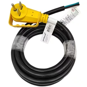 15 Ft. 30 Amp 250-Volt NEMA 6-30 Replacement Power Cord with Handle (6-30P to 3- - Picture 1 of 3
