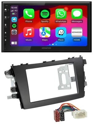 Kenwood MP3 USB DAB 2DIN Bluetooth Autoradio für Suzuki Celerio LF ab 2014 - Bild 1 von 4