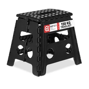 Klapphocker faltbar Falthocker Kinderhocker Fußbank rutschfest leicht Badhocker - Bild 1 von 9