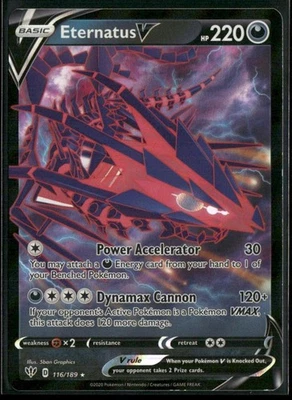 SWSH: Sword & Shield Promo Cards #SWSH064 Eternatus V - Image 1 of 2