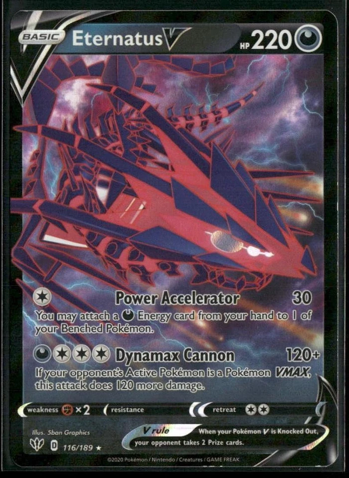 SWSH: Sword & Shield Promo Cards #SWSH064 Eternatus V - Image 1 of 2
