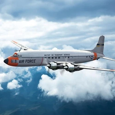 1:144 ACADEMY Usaf C-118 Liftmaster Kit AC12634 - Immagine 1 di 2