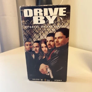 Drive By VHS Action Crime Thriller Felipe Camacho Artisan 2001 - Picture 1 of 4