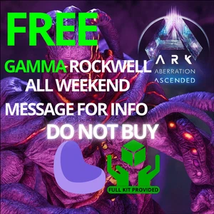 GAMMA Rockwell Ark Ascended PVE Boss FREE Limited Offer!! ✅ - Picture 1 of 1