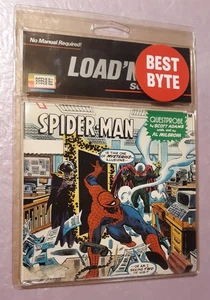 SEALED Spiderman Questprobe Load'N'Go 5.25 inch disk Apple II+,IIe,IIc,IIgs 1985 - Picture 1 of 2