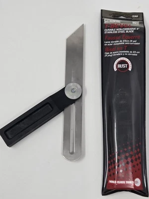 Empire 130 Adjustable 9 Inch Stainless Steel T-Bevel Made In USA - Image 1 of 4