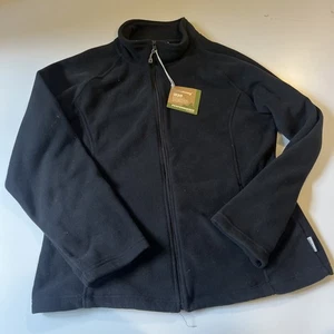 Landway Fleece Jacket Size xL Black NWT - Picture 1 of 1