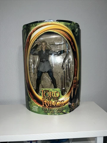 2001 Lord of the Rings Legolas Fellowship of the Ring Toy Biz Cover