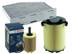 INSPEKTIONSPAKET POLLEN LUFT ÖL FILTER VW CADDY (2K) GOLF 5 (1K) 2.0SDI /BJ04-10 - Bild 1 von 8