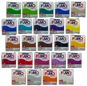 Fimo Soft Staedtler Panetto 57gr Pasta Modellabile Colori Base Spedizione veloce - Foto 1 di 31