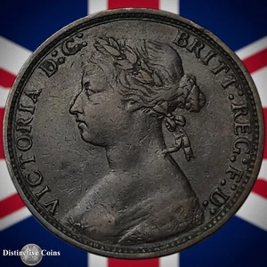 Great Britain 1876 H Half Penny 1/2d GB5531 - Picture 1 of 2