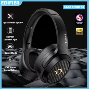 Edifier STax Spirit S3 Over-Ear Headphones Sound Microphone Bluetooth Black - Picture 1 of 9