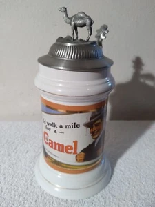 JOE CAMEL PORCELAIN R J REYNOLDS TOB AWARD STEIN WITH TROPHY LID VINTAGE 1994 - Picture 1 of 14