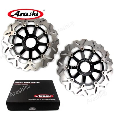 Rotores de disco de freno delanteros Arashi para Honda CBR900RR 1994-1997 CBR 900 RR Fireblade Foto 1 de 4