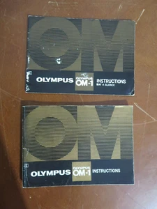 Olympus OM-1 Instruction Manual & Instructions at a Glance Manual - Picture 1 of 2