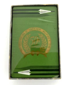 Springfield Office Supply 50th Anniversary Playing Cards Tax Stamp Sealed 1960 - Picture 1 of 6