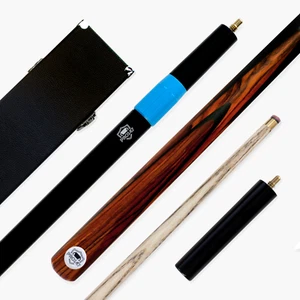 Juego de 2 tacos y estuche PRO147 Pearl Series 57 pulgadas punta de cuero profesional de 9,5 mm - Imagen 1 de 40