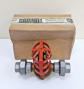 Grinnell Control FE190 / 25mm Brass Sprinkler Head Q.B.Control Double Outlet - Picture 1 of 17