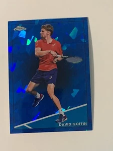 DAVID GOFFIN #26 - 2021 TOPPS CROMO ZAFIRO TENIS - Imagen 1 de 1