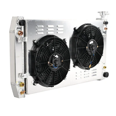 3 Row Radiator & Shroud Fan For 1988-1999 Chevy Truck GMC C/K C1500 C2500 C3500 - Image 1 of 4