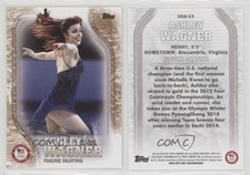 2018 US Olympic & Paralympic Team and Hopefuls Bronze Ashley Wagner Rookie RC