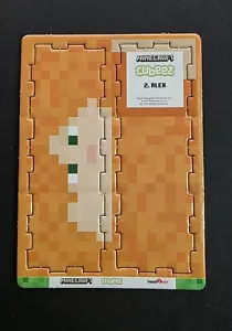 Woolworths 2025 Minecraft Cubeez #2. Alex - Cardboard Mailer - Picture 1 of 1