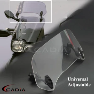 Deflector de extensión de parabrisas con clip para BMW R1200GS F800 F700 F650 Adventure - Imagen 1 de 11