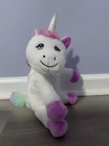 Unicorn White Rainbow Plush VALENTINES DAY GIFT Stuffed Animal Toy 12 Inches - Picture 1 of 6