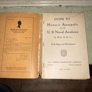 EIN LEITFADEN FÜR DIE VEREINIGTE STAATEN NAVAL ACADEMY Annapolis, MD 1926 - Bild 1 von 6