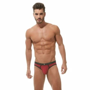 Gregg Homme Brief Room Max Outrageous Underwear Red 152703 49 - Picture 1 of 5