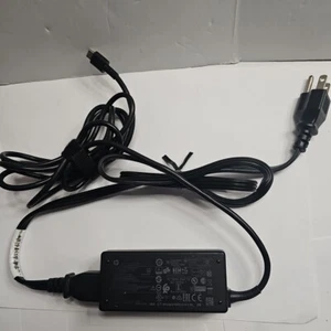 hp Adapter 935444-002 TPN-CA08 45W FOR CHROMEBOOK 11 G6 Replacement Part - Picture 1 of 8