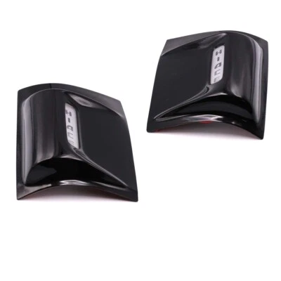 Cubierta de la lámpara trasera de esquina LED negra para Toyota Hiace Commuter 2005 2018 Foto 1 de 4