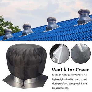 2Pcs Roof Vent Cover, Heavy Duty Turbine Ventilator Protector Shield, Waterproof - Picture 1 of 14