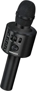 Karaoke Microphone Wireless Bluetooth , 3-in-1 Portable Handheld Mic&Speaker - Picture 1 of 11
