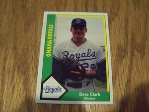 DERA CLARK 1990 CMC PRE ROOKIE MINOR LEAGUE BASEBALL CARD #178 OMAHA ROYALS - Picture 1 of 1