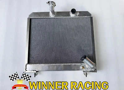 Radiador manual de aluminio para Jaguar 4,2 L XKE E-Type Series 2 1968-1971  Foto 1 de 4