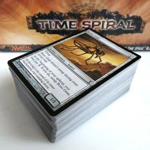 TIME SPIRAL ~ Complete 121 Card COMMON SET MtG ophidian eye shadow sliver star - Picture 1 of 3