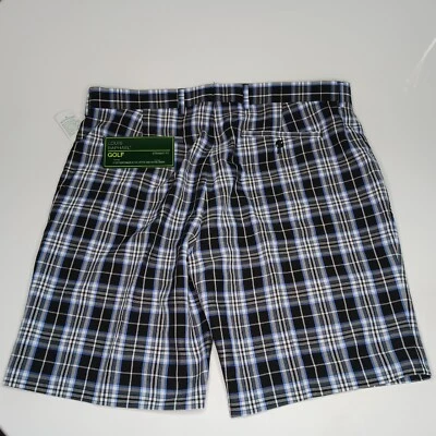 Pantalones Cortos de Golf Louis Raphael Modernos Frente Plano Para Hombre Talla 38 Jacksonville Cuadros Foto 1 de 4